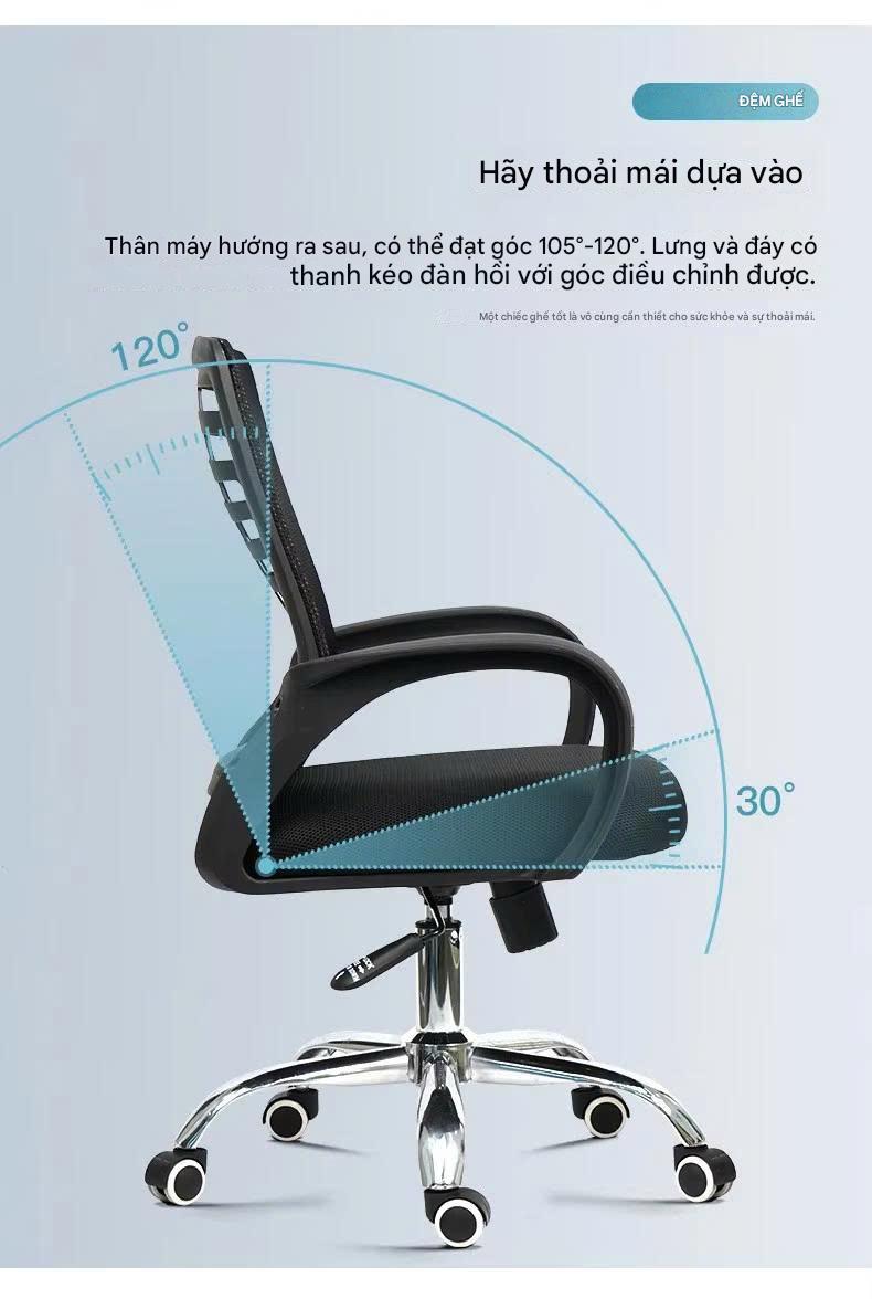 Ghế xoay GXF13 - Ảnh 6 Ghế xoay GXF13