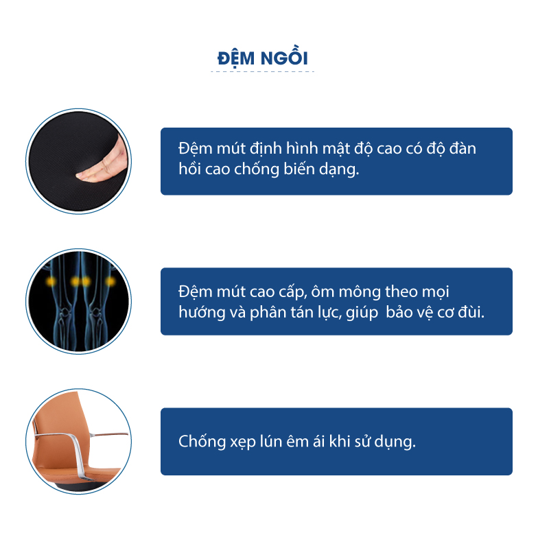 Ghế giám đốc GGDF12 - Ảnh 15 Ghế giám đốc GGDF12