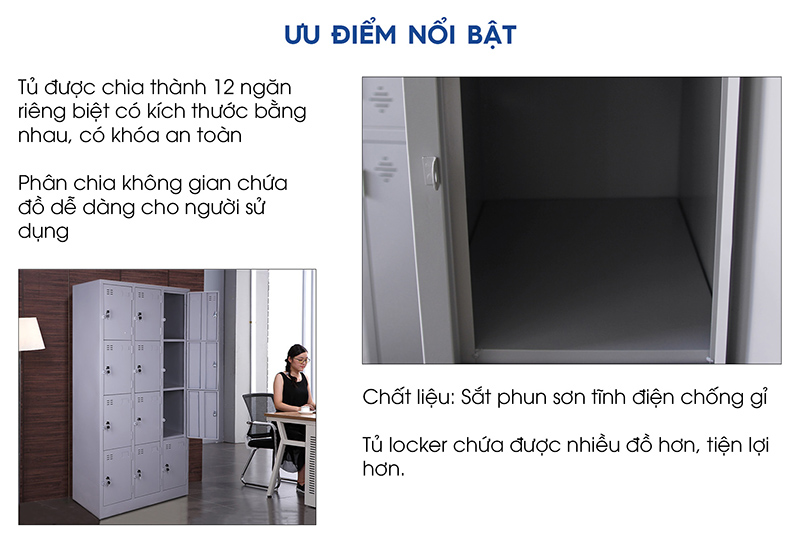 Tủ locker LKF14
