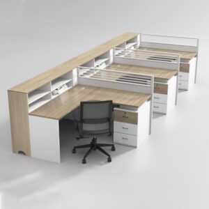 Cụm bàn làm việc 3 chỗ CB3F04