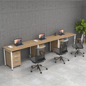 Cụm bàn làm việc 3 chỗ CB3F07