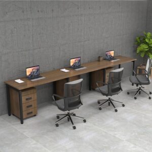 Cụm bàn làm việc 3 chỗ CB3F08