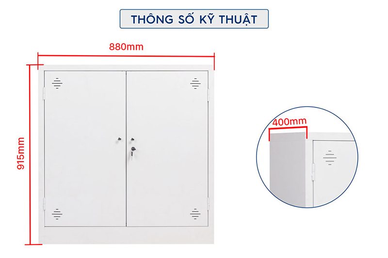 Tủ hồ sơ sắt TSF13 - Ảnh 3 Tủ hồ sơ sắt TSF13