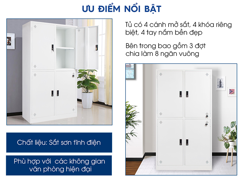 Tủ hồ sơ sắt TSF18