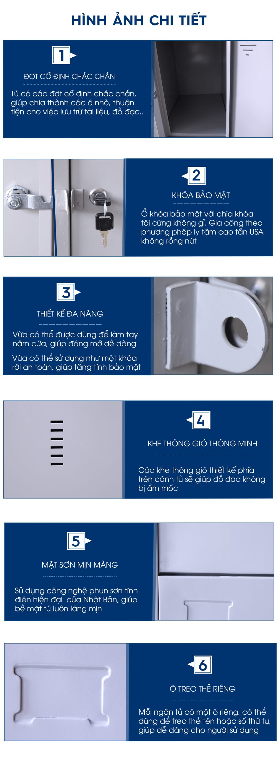 Tủ locker LKF19