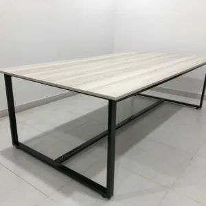 Bàn Họp Chân Sắt Trơn 2m4 x 1m2 - BH4