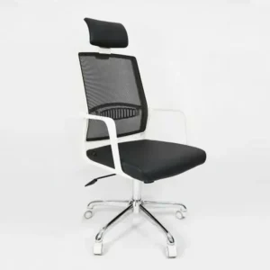 Ghế Xoay Văn Phòng Lưng Lưới Có Tựa Đầu Cao Cấp - GX91