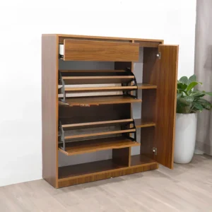 Kệ Để Giày 3 Cánh Lật Hiện Đại - KGD27